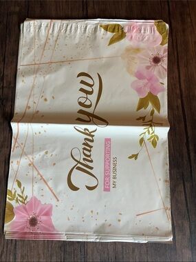 10 Count Thank You Pattern Polymailers